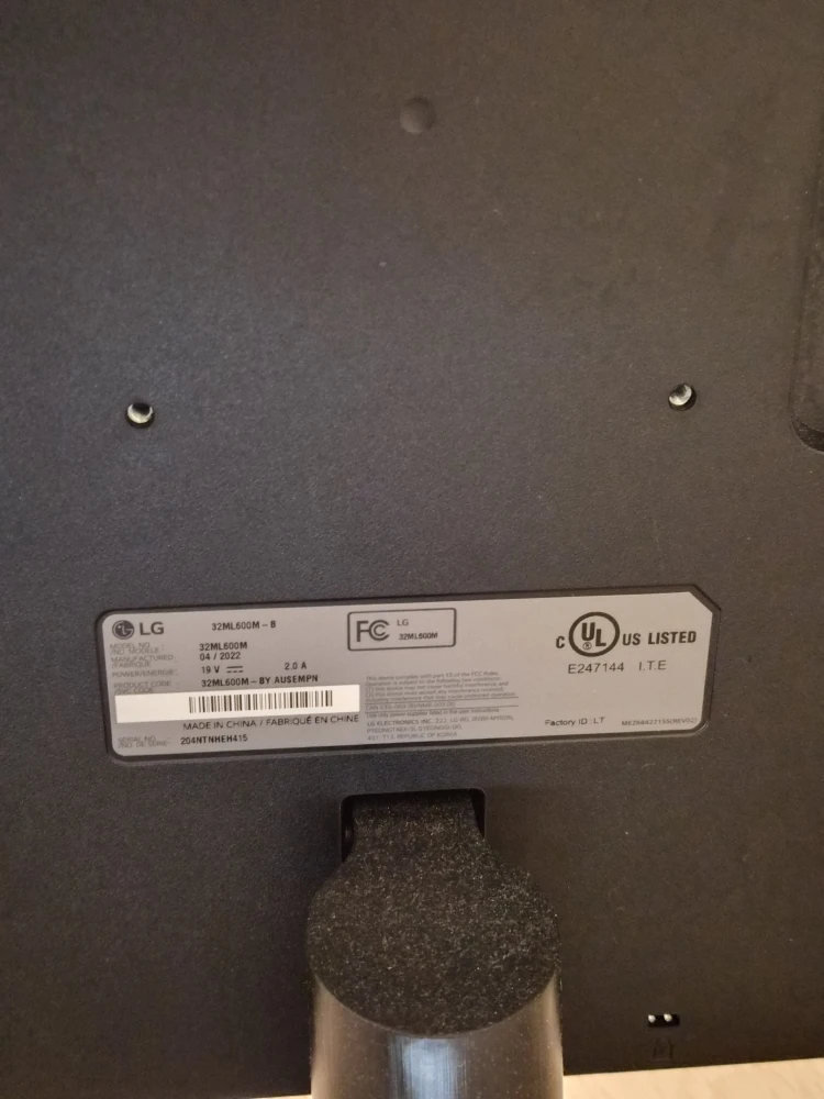 LG 32ML600M-B 32-inch Monitor - photo 4