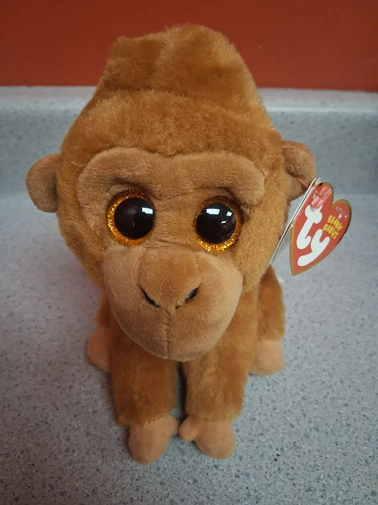 Ty Beanie Babies Kong the Gorilla Plush image indicator(2)
