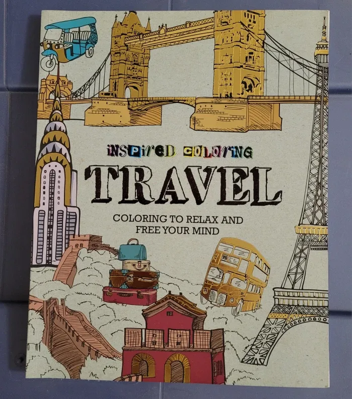 Adult Coloring Book (Travel)