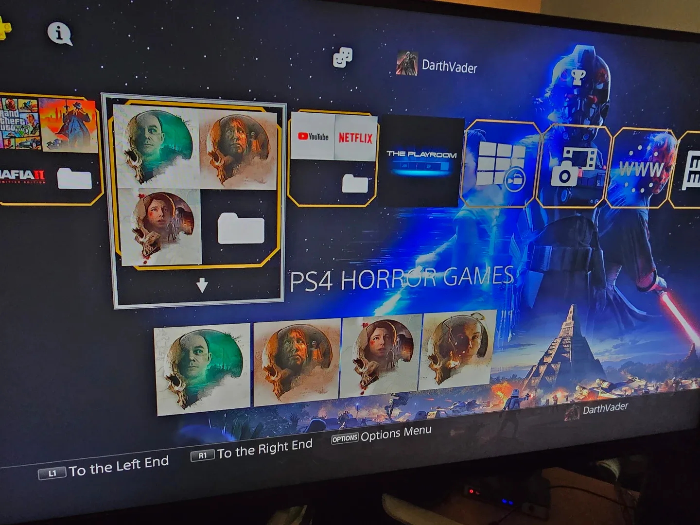 Ps4 Special Edition StarWars Darth Vader Edition on CFW 9.00 image indicator(8)