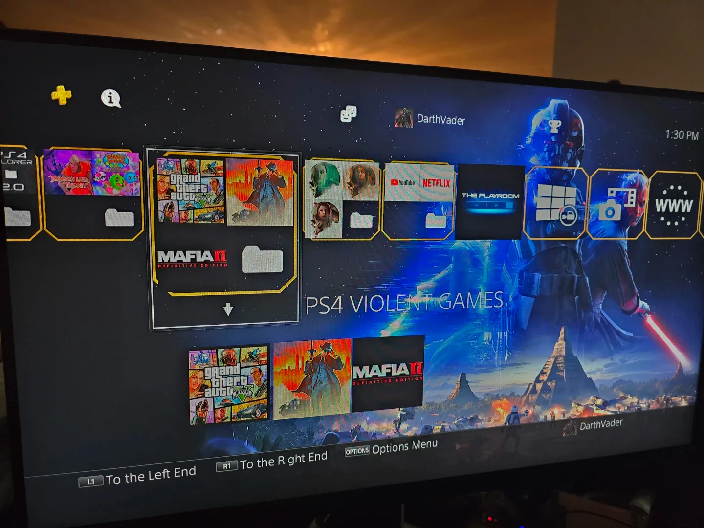 Ps4 Special Edition StarWars Darth Vader Edition on CFW 9.00 image indicator(9)