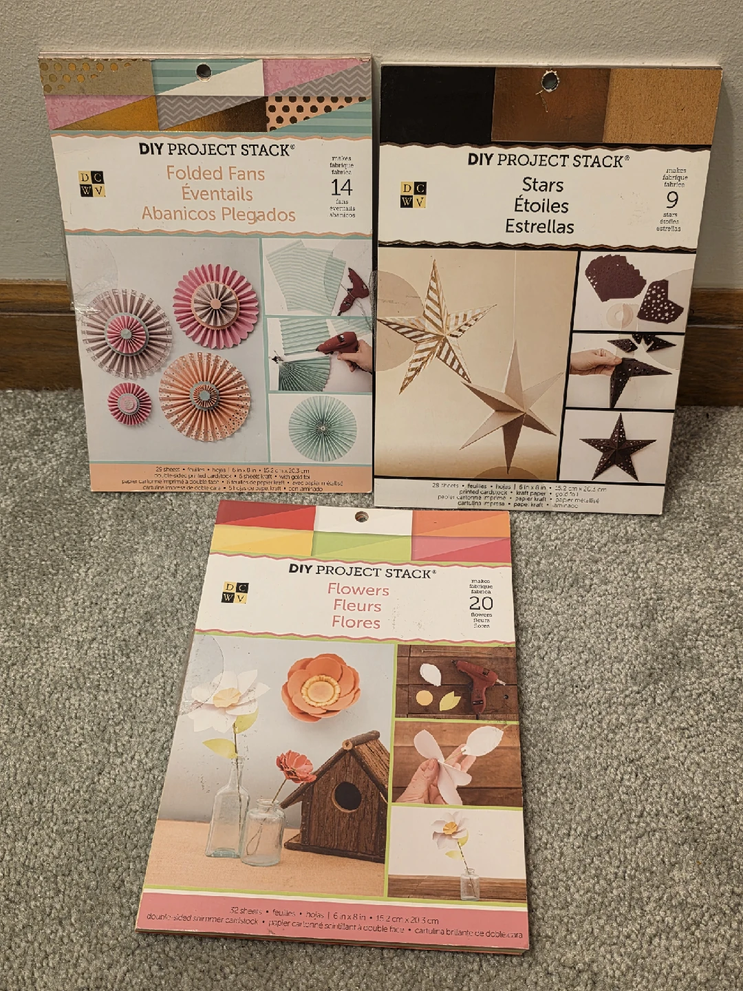 DIY Project Stack Paper Craft Sets