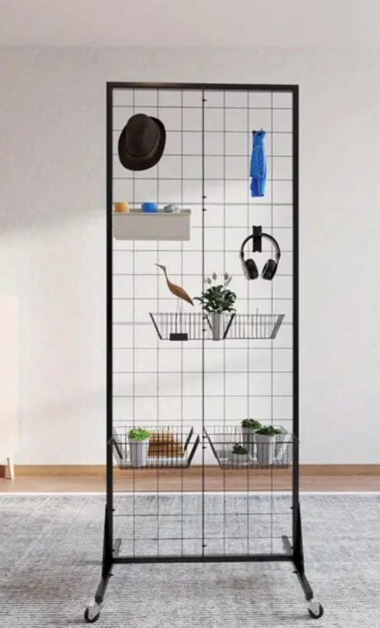 Black Metal Rolling Gridwall Display - photo 3