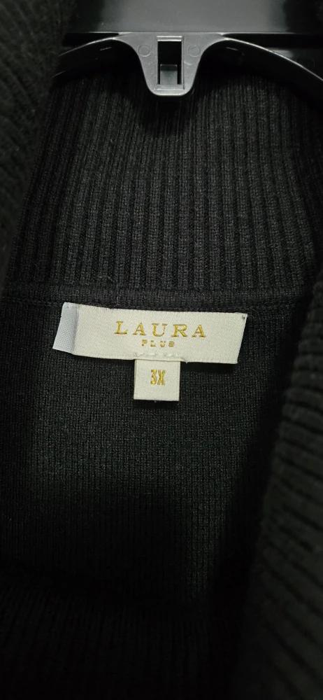 Laura Plus 3X Black Sweater Dress - photo 4