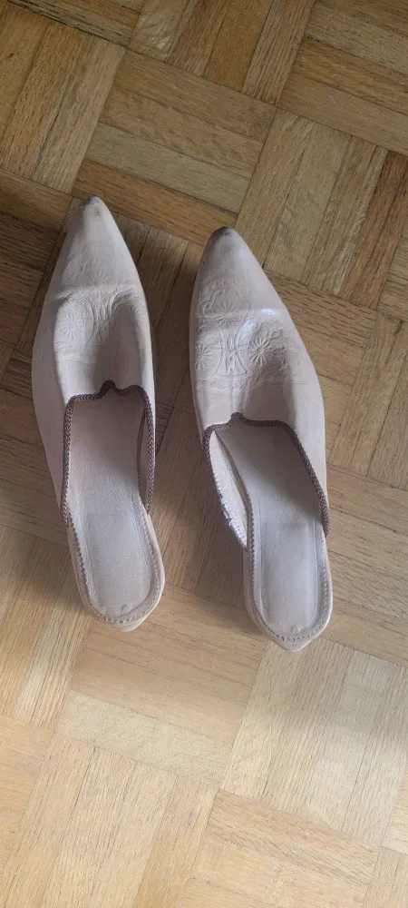 Leather Moroccan Slippers