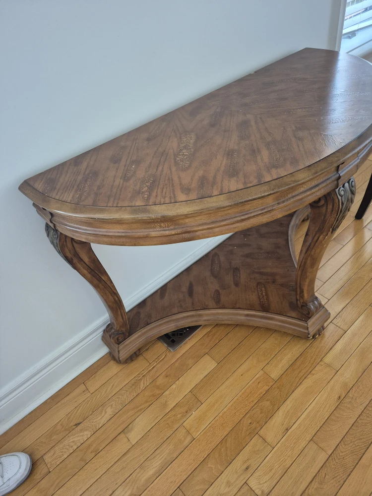 Half-Round Console Table - photo 4