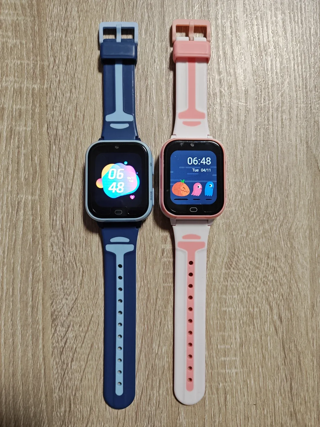 Kids 4G Calling GPS Smart Watch - Blue & Pink