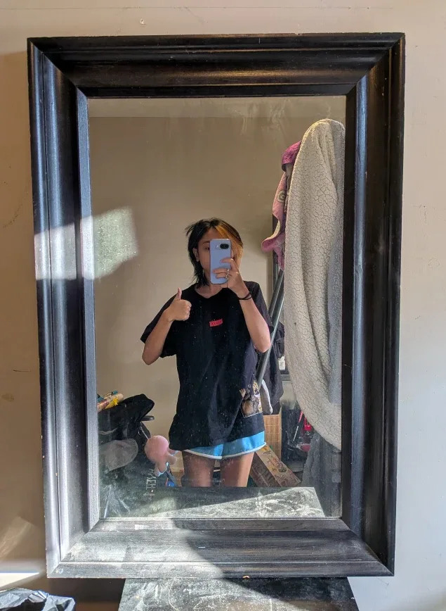 Large Framed Mirror