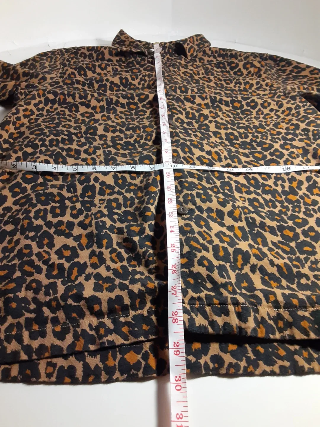 Joe Fresh - Short Sleeve Leopard Print Button-Up Shirt | S: LG image indicator(4)