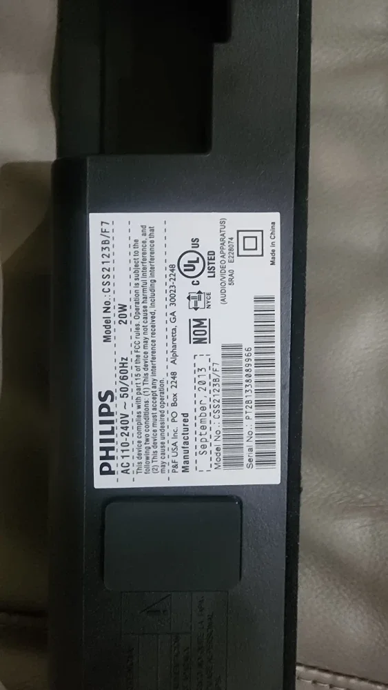 Philips CSS2123B/F7 Soundbar image indicator(2)