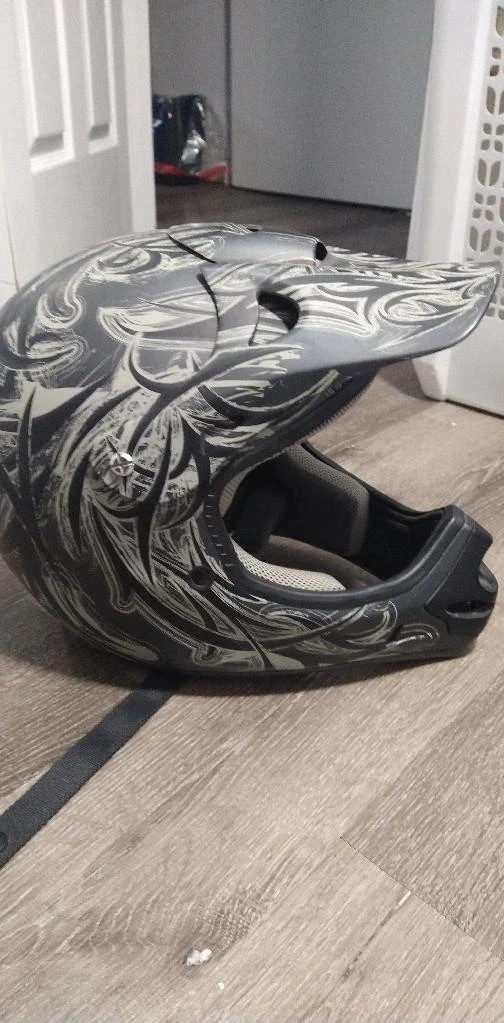 Raider Helmet - Gray & Black - photo 3
