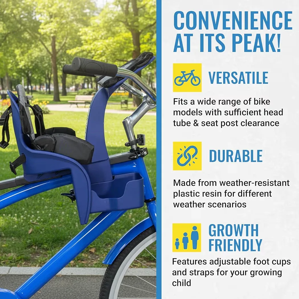 Kazam Kangaroo Child Bike Seat, 8 Months - 3 Years image indicator(3)