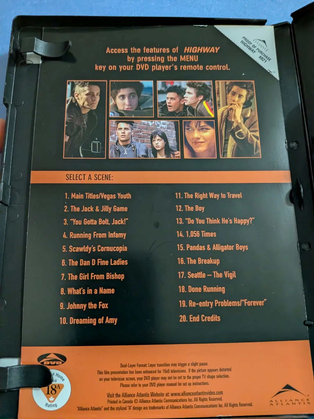 Highway DVD - Jared Leto, Jake Gyllenhaal, Selma Blair image indicator(3)