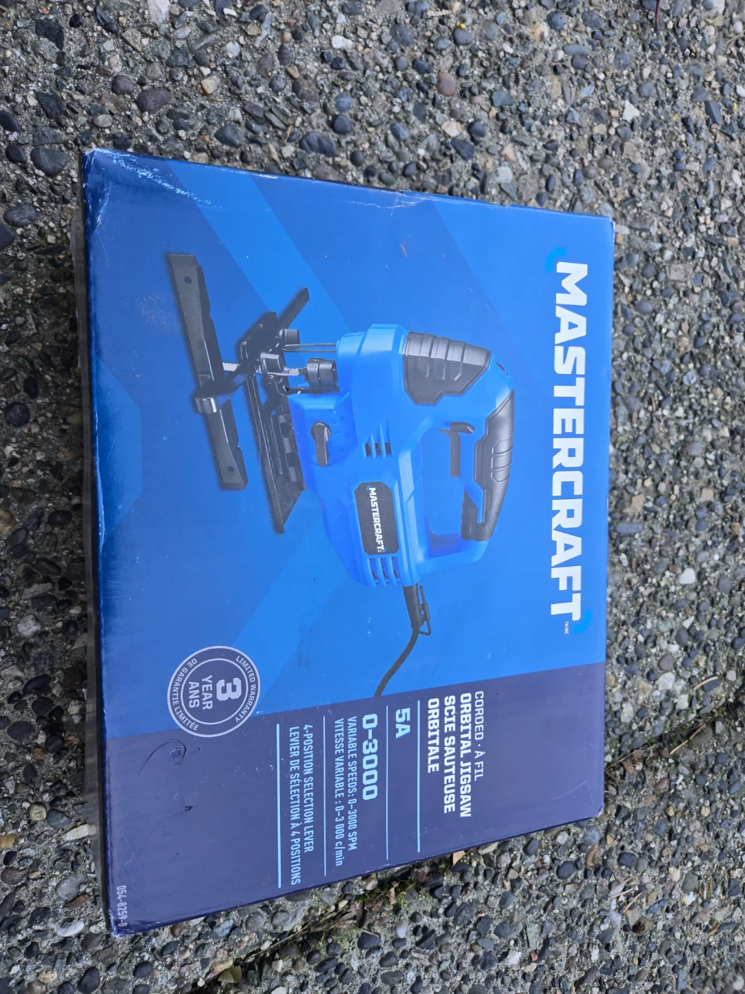 New Mastercraft Corded Orbital Jigsaw - 5A - photo 2