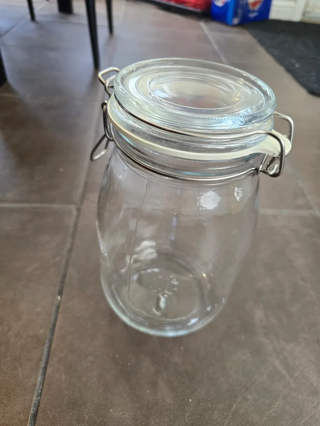 Glass Jar with Airtight Lid