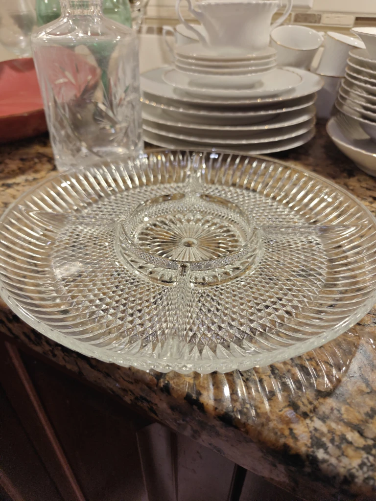 Crystal Serving Dishes - photo 4