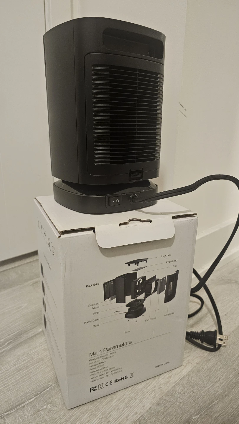 [Moving Sell] (Brand New) Desktop Electric Heater - photo 3