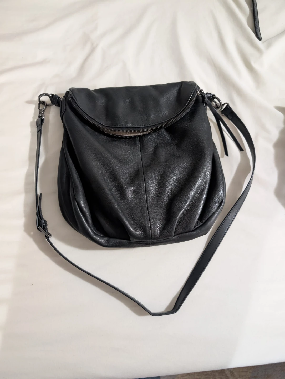 Patricia Nash Leather Crossbody Bag - Black - photo 2