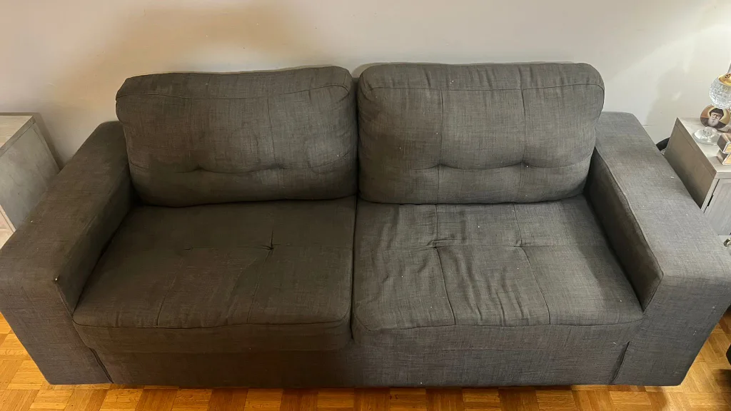 Grey Loveseat Sofa image indicator(2)