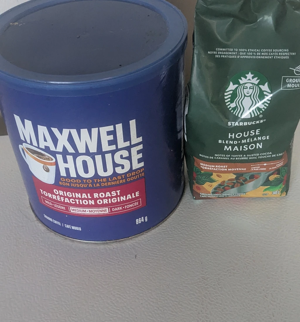 Maxwell House Original Roast & Starbucks House Blend