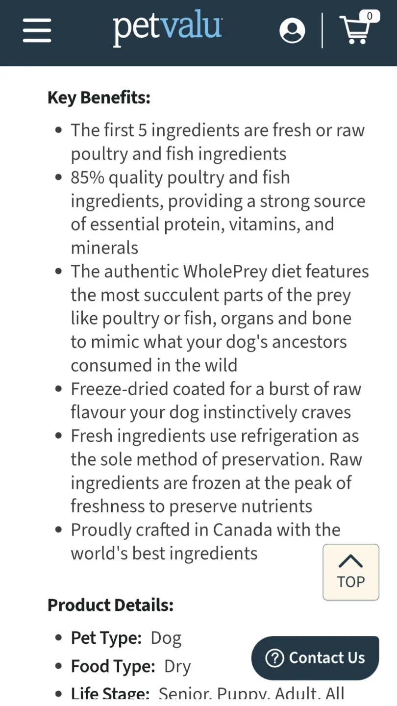 Orijen Original Dog Food - 25 lb Bag image indicator(5)