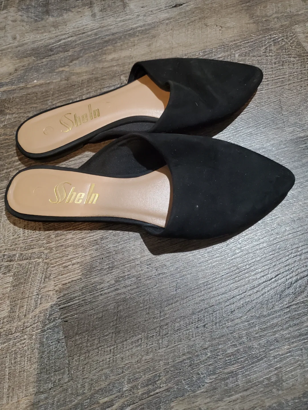 SheIn Black Mules - Size 7.5