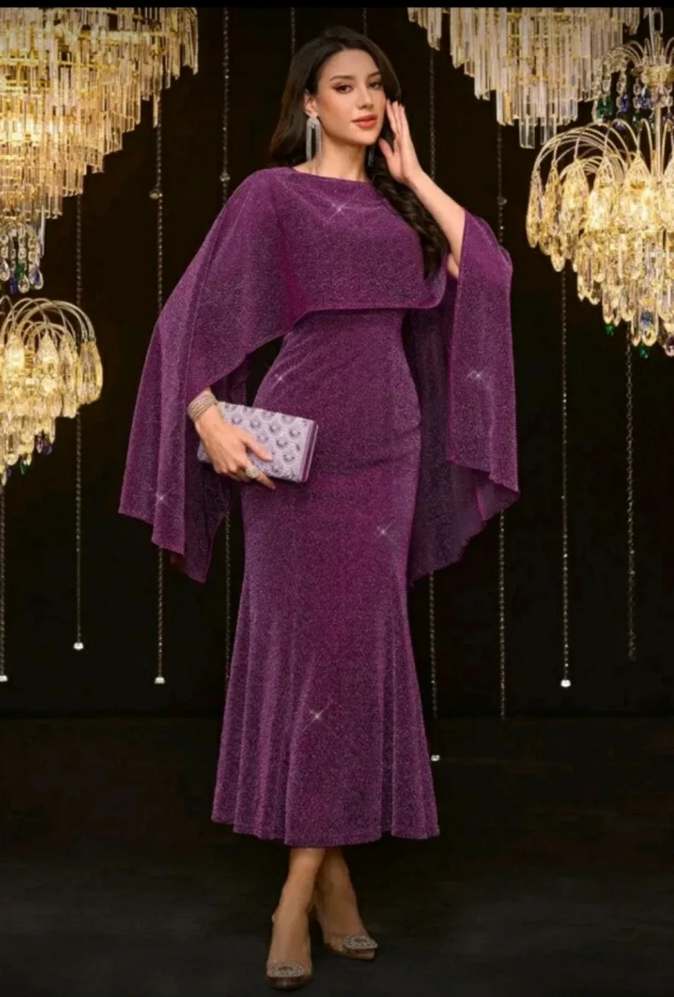 Shimmering Evening Dress