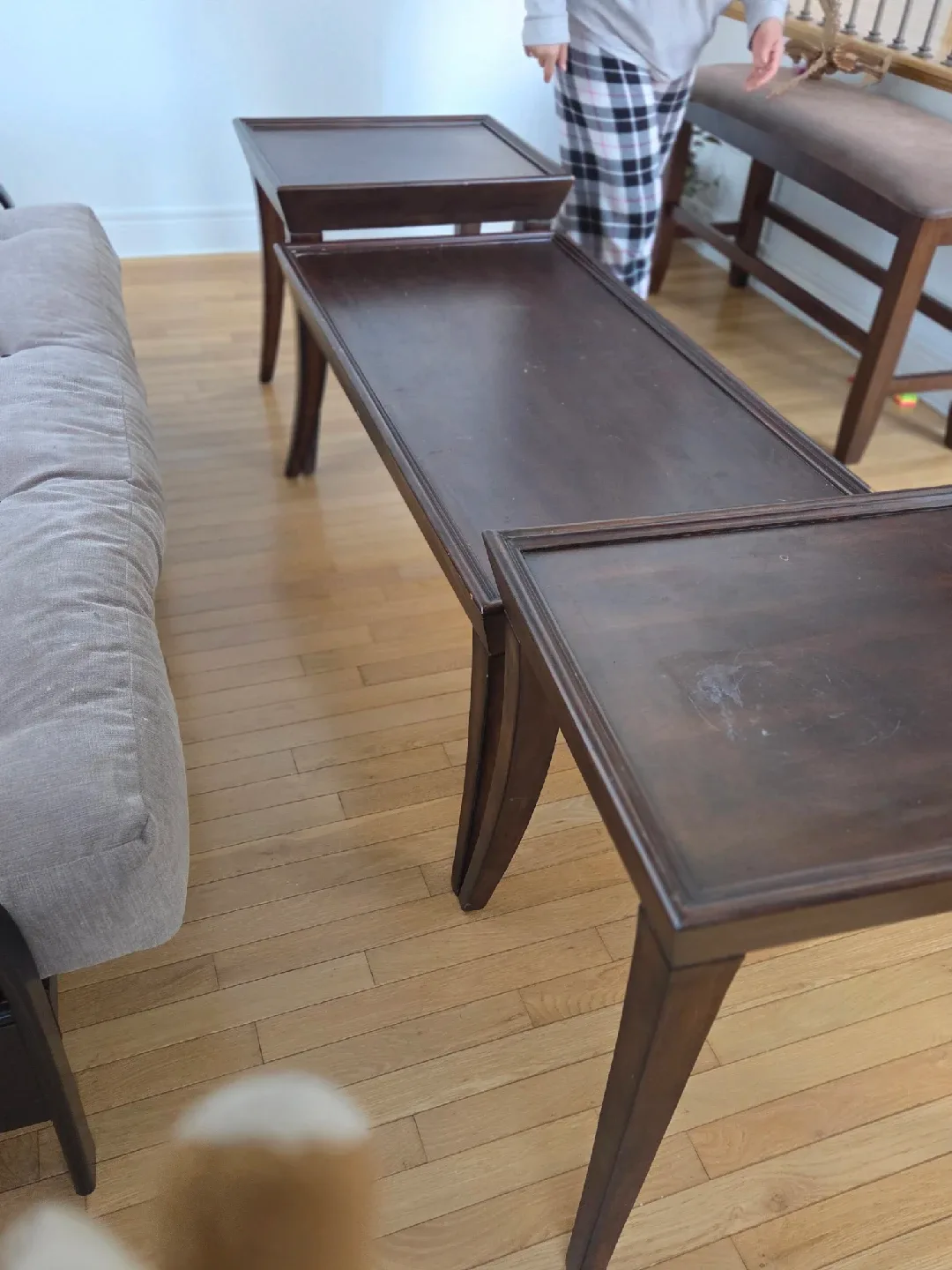 Dark Wood Nesting Tables image indicator(4)