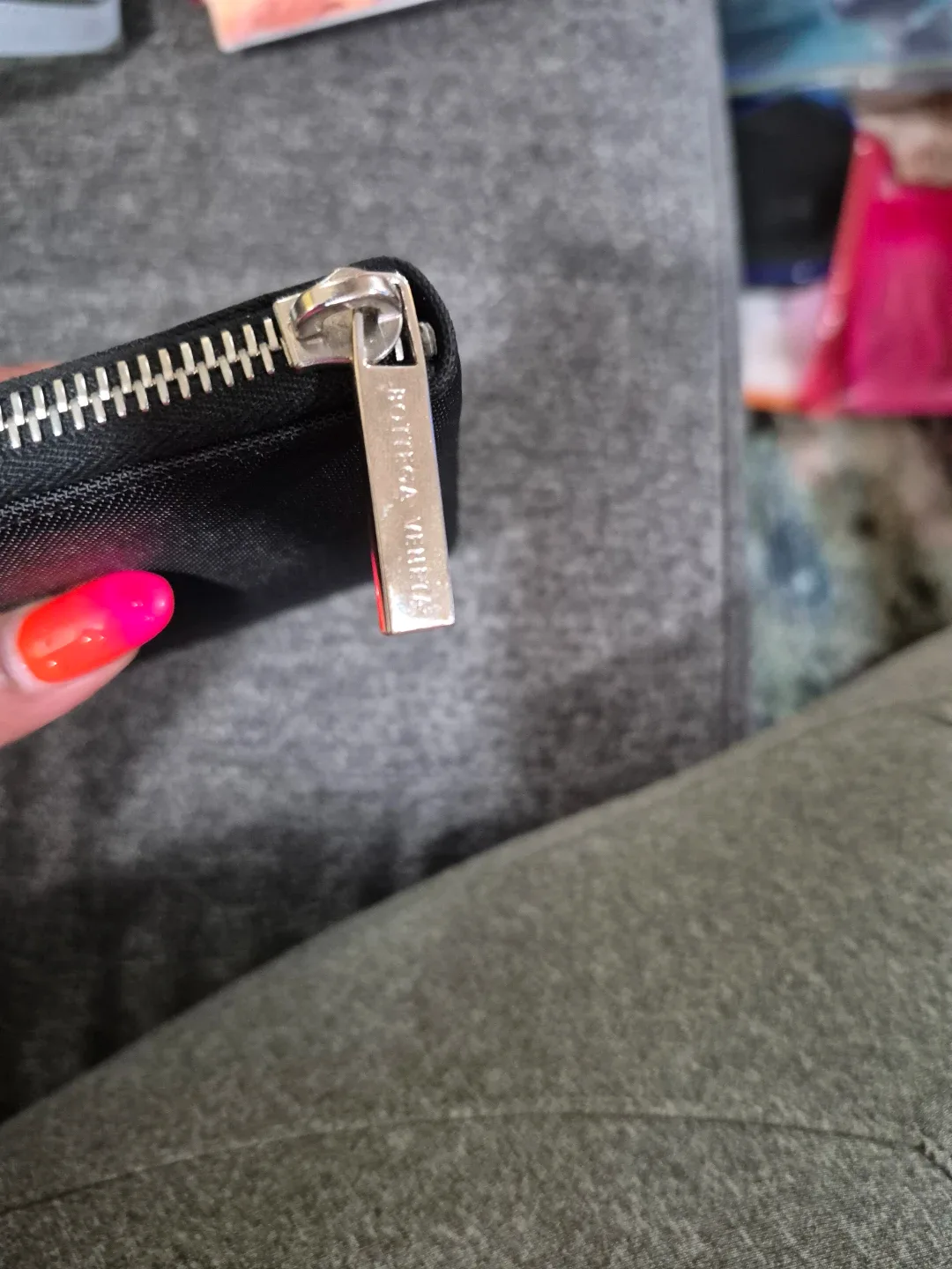 Bottega Veneta Black Material wallet image indicator(3)