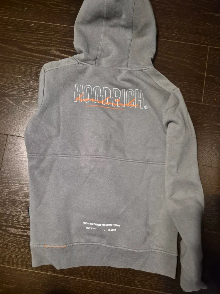 New Hoodrich Grey Hoodie - Size XS image indicator(6)