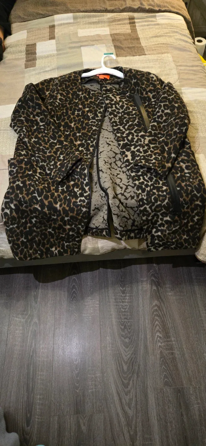 Joe Fresh Leopard Print Jacket image indicator(3)