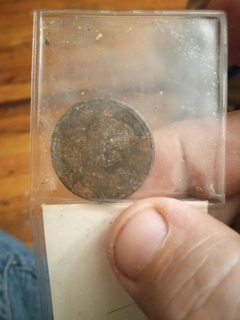 half penny from George I 1722