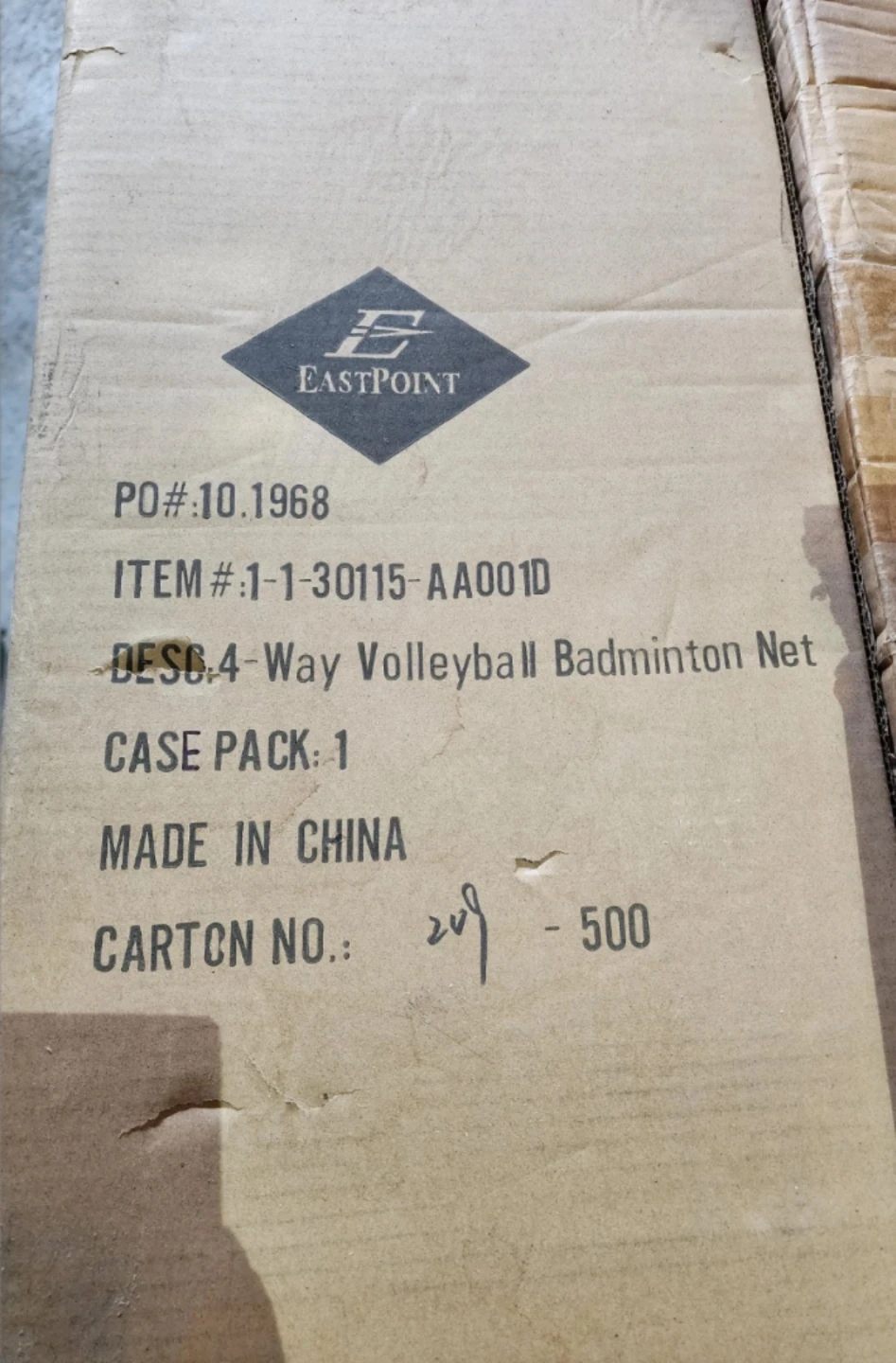 New Eastpoint 4-Way Volleyball Badminton Net
