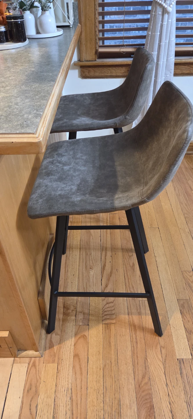 Wayfair Leick Home Counter Bar Stools (set of 3)