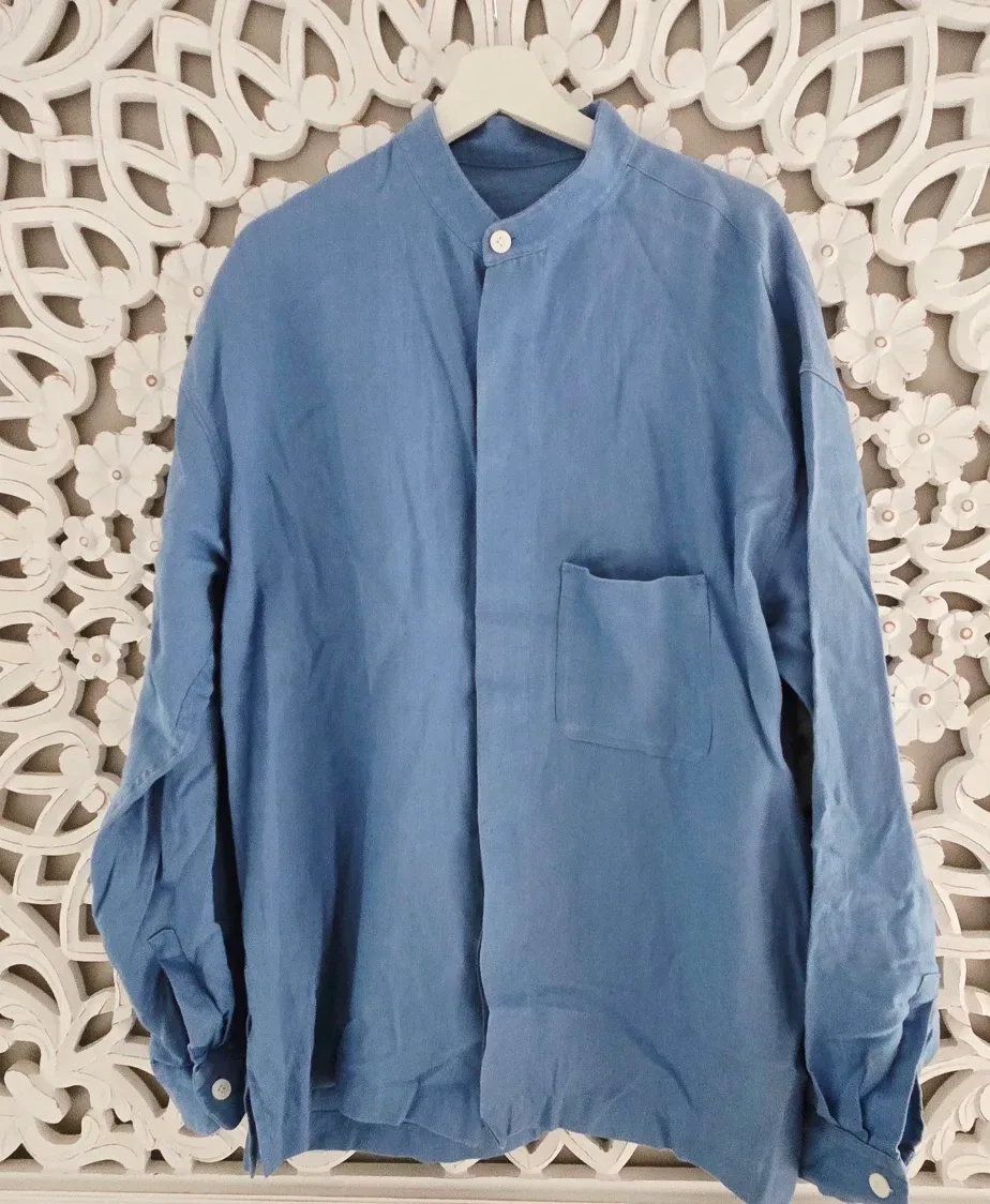 Blue Linen Shirt