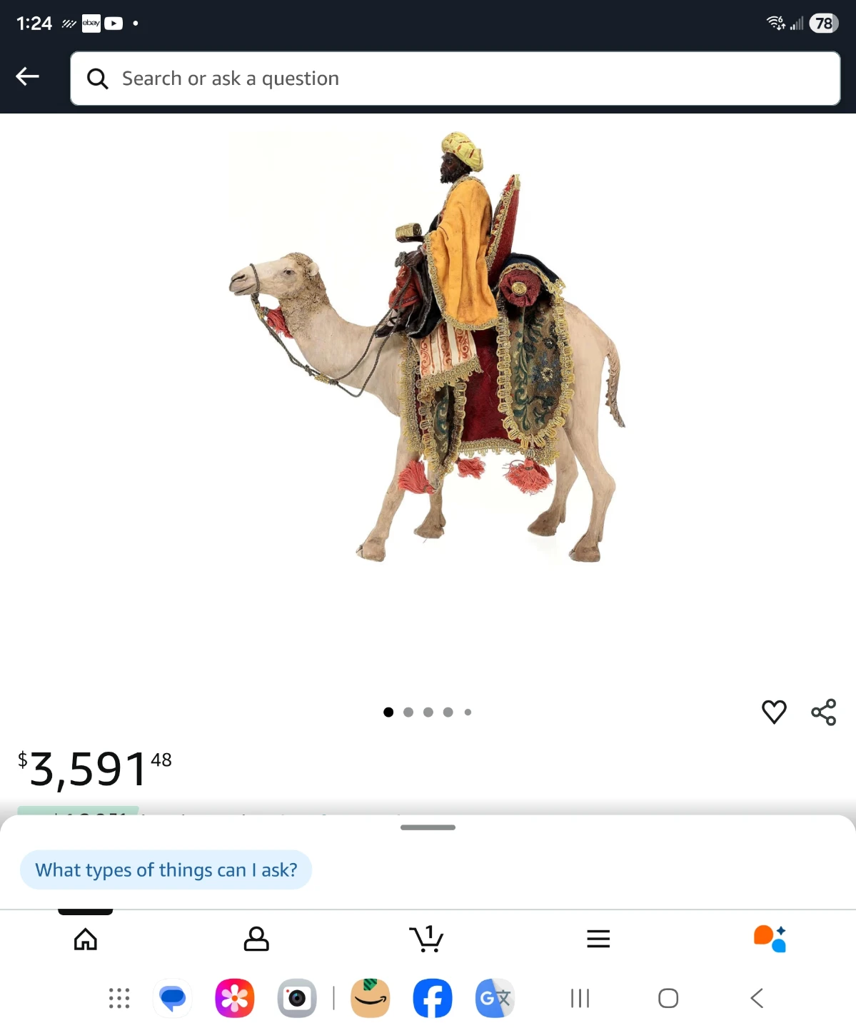 Three Kings Nativity Figures - photo 5