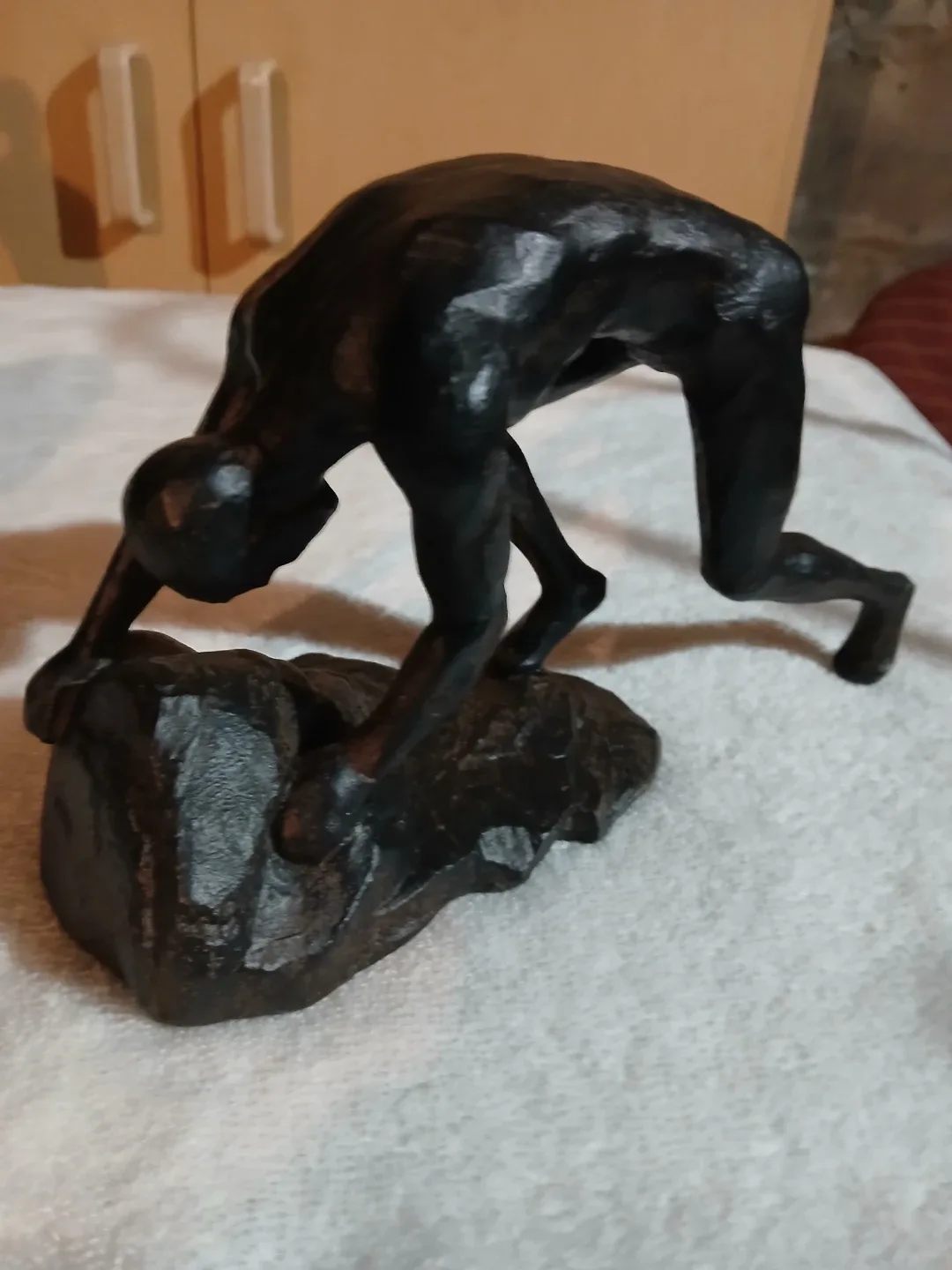 Figurative Faux Bronze Sculpture Set image indicator(2)