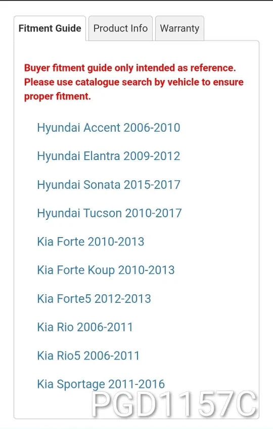 Raybestos Ceramic Brake Pads for Hyundai & Kia image indicator(10)