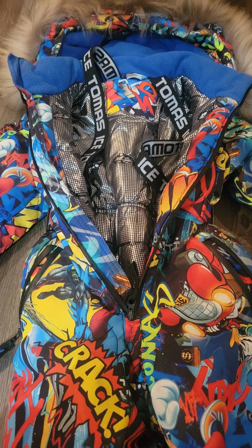 One piece Snowsuit kids 5 years old - photo 2