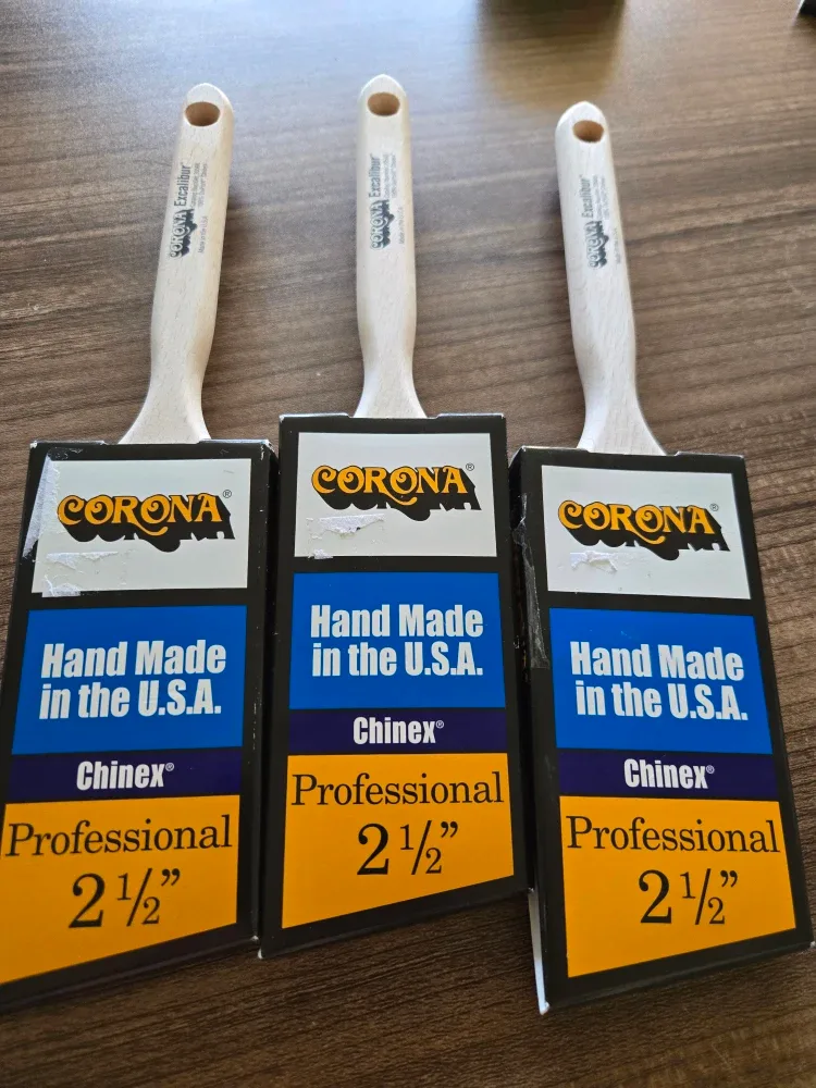 Corona Excalibur Paint Brush 2 1/2 inch- Set of 3