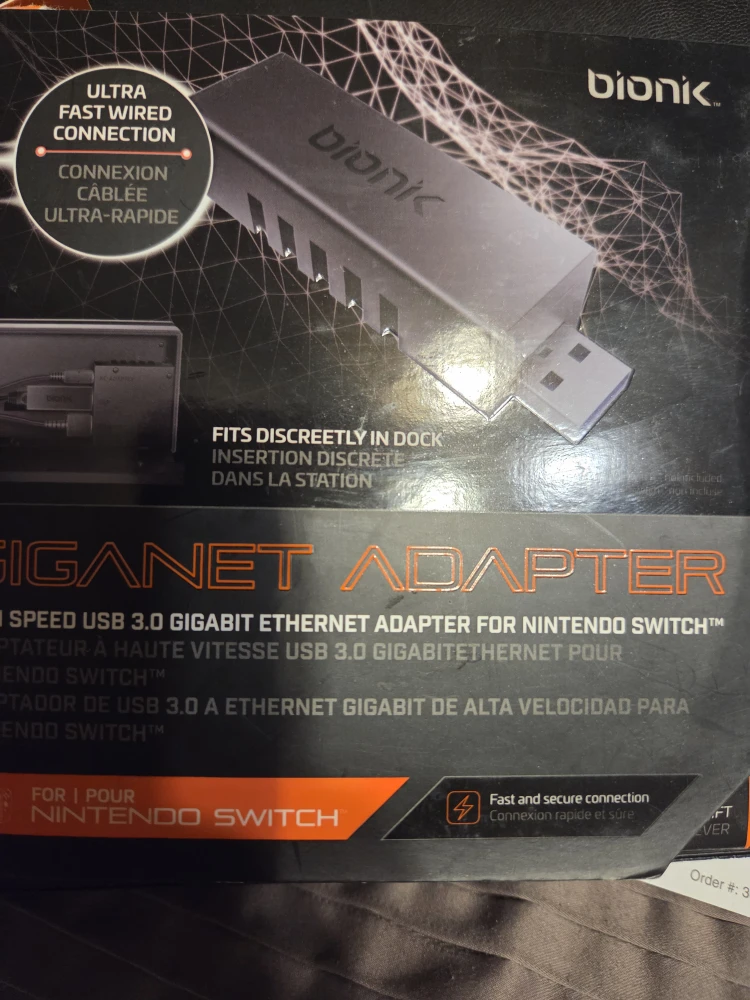 Bionik GIGANET Adapter for Nintendo Switch - photo 2
