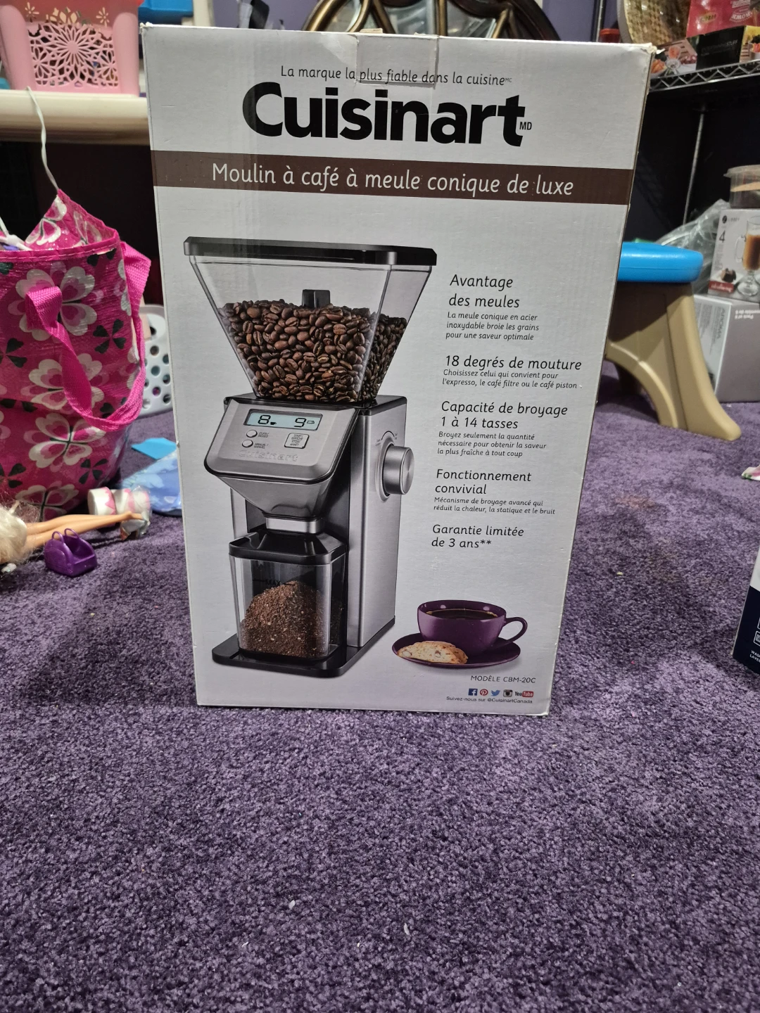 Cuisinart Deluxe Grind Conical Burr Mill