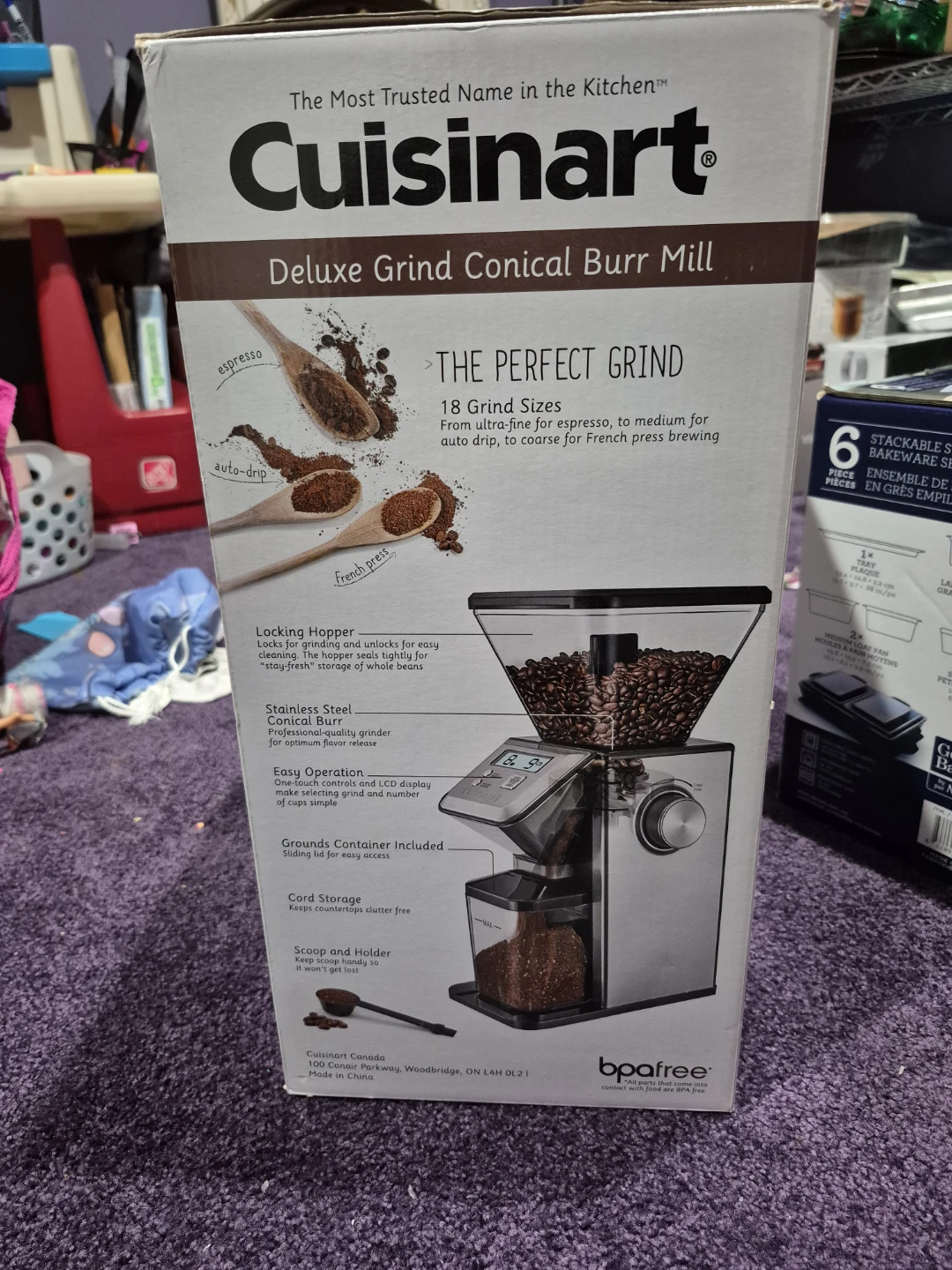 Cuisinart Deluxe Grind Conical Burr Mill - photo 2