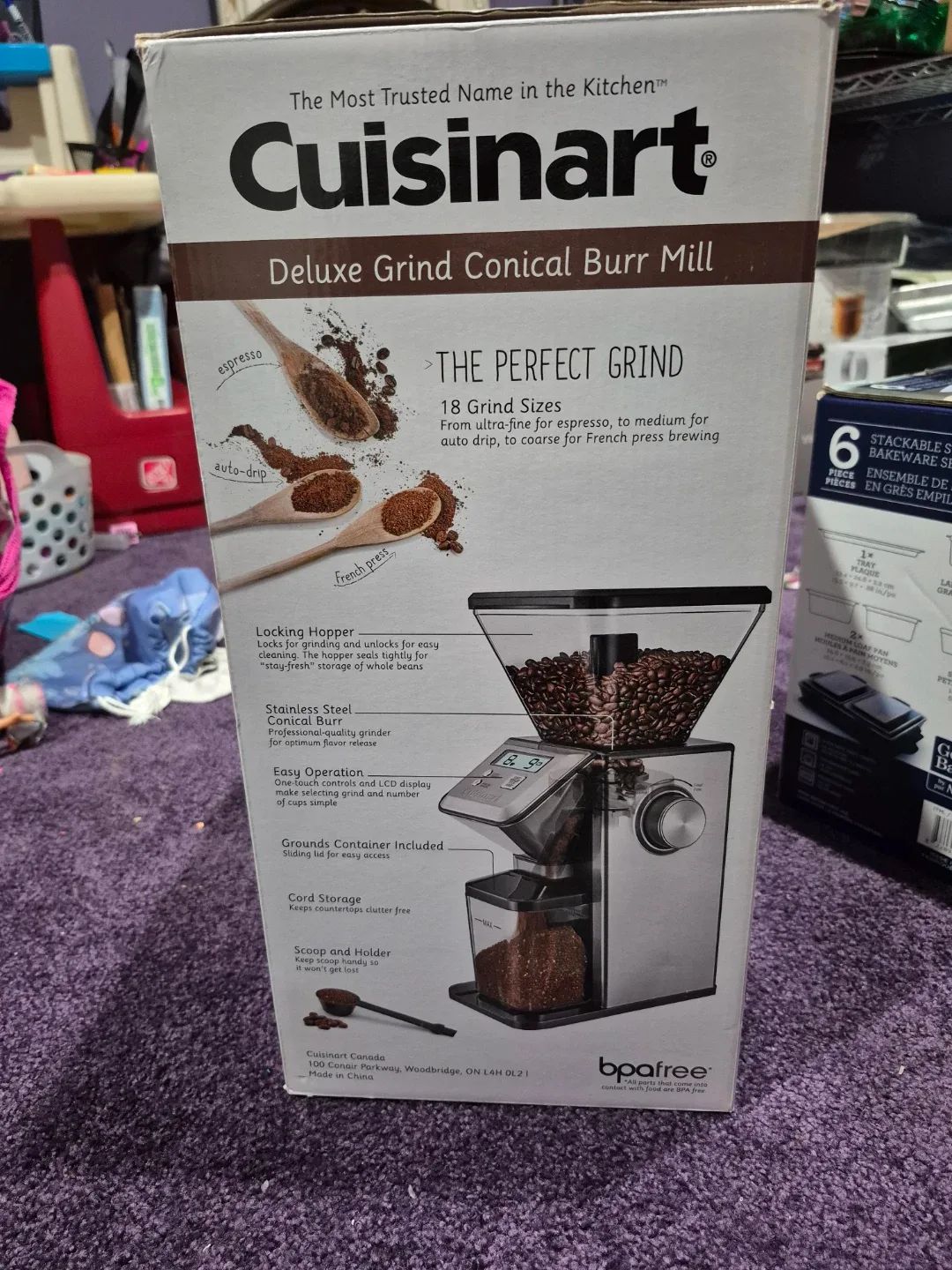 Cuisinart Deluxe Grind Conical Burr Mill image indicator(2)