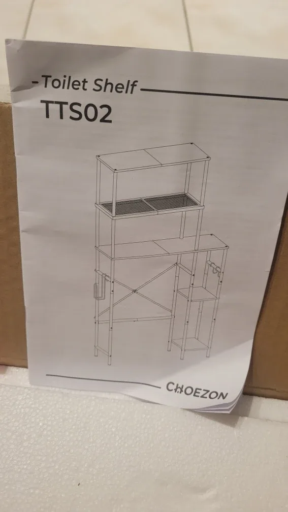 CHOEZON Toilet Shelf TTS02 - New in Box
