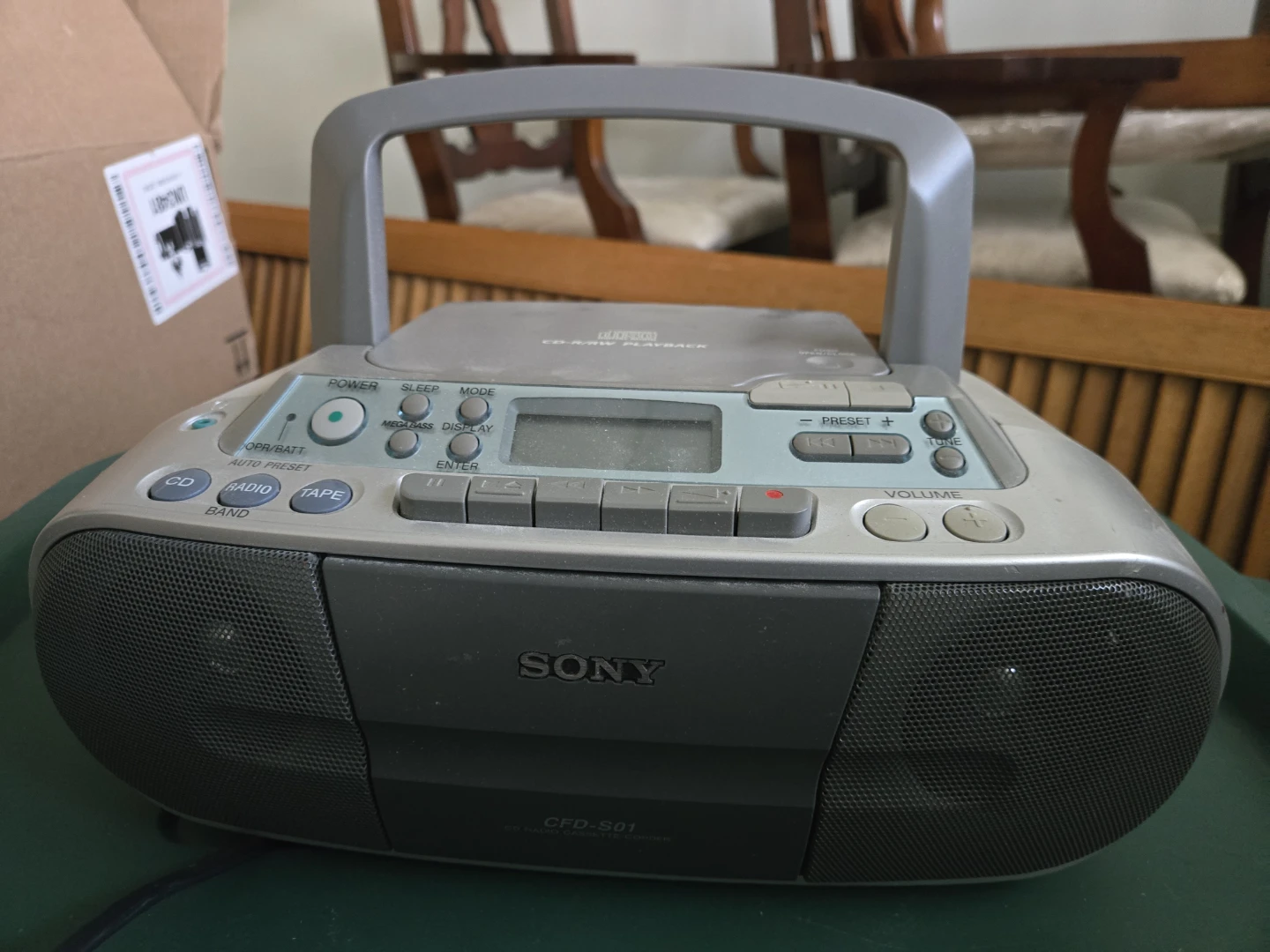 Sony CFD-S01 CD/Radio/Tape Player