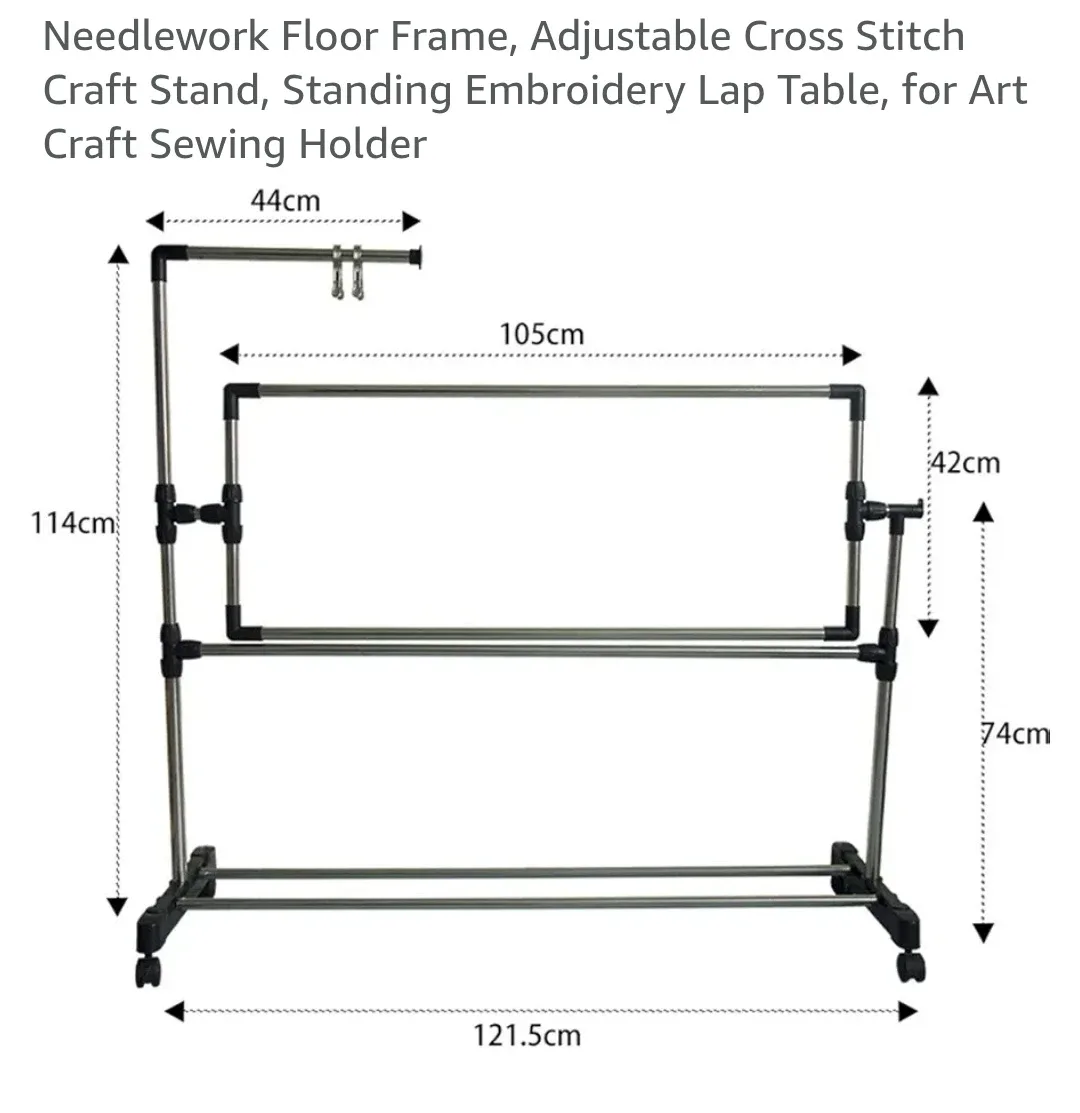 Adjustable Cross Stitch Embroidery Stand image indicator(2)