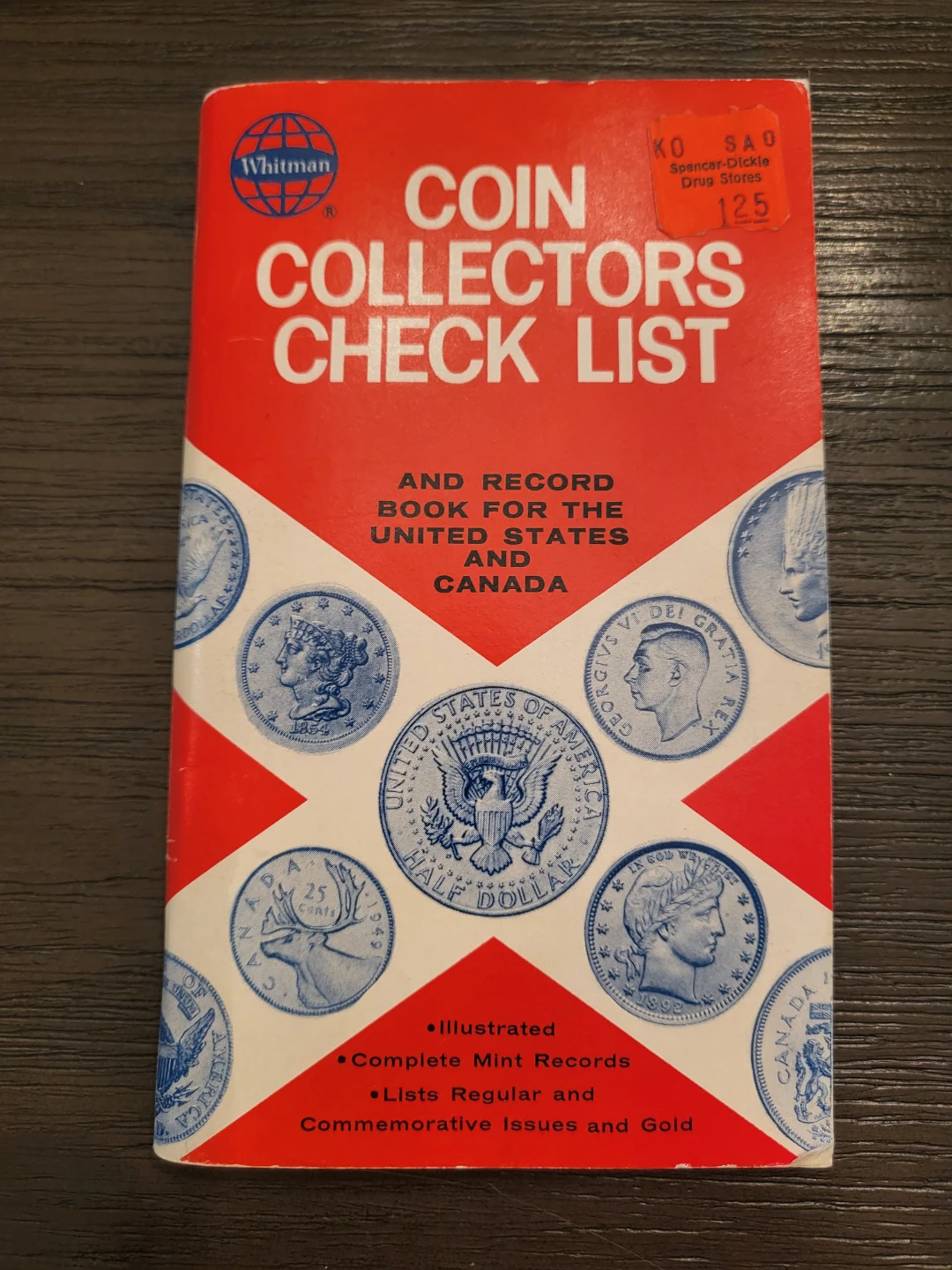 Whitman Coin Collectors Check List