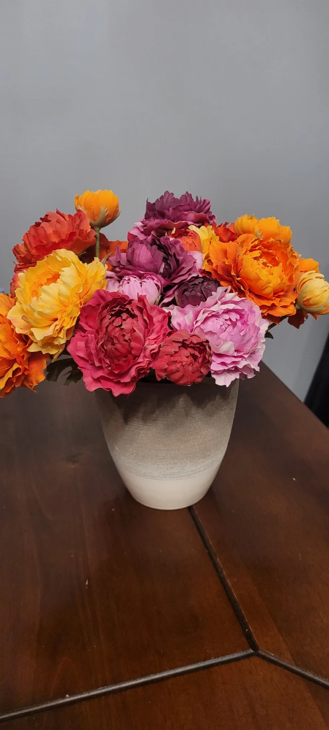 Flower arrangement in vase