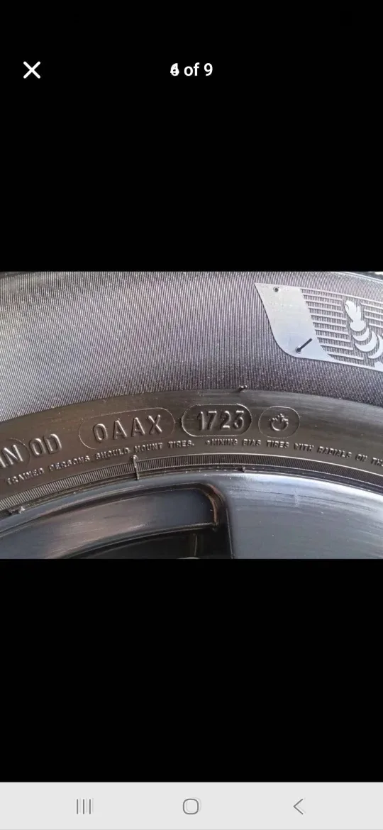 Michelin 215/65R16 Winter Tires on Rims - Set of 4 image indicator(7)